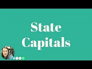 Midwest Region State Capitals Lesson