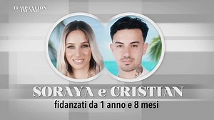 Temptation Island, Soraya su Cristian: A casa vestito da Spiderman