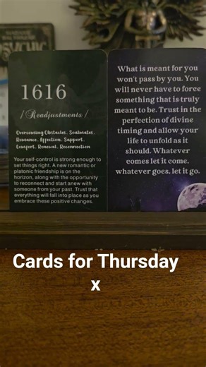 Thursday guidance cards x