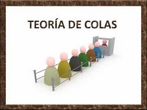 Teoría de Colas Conceptos básicos