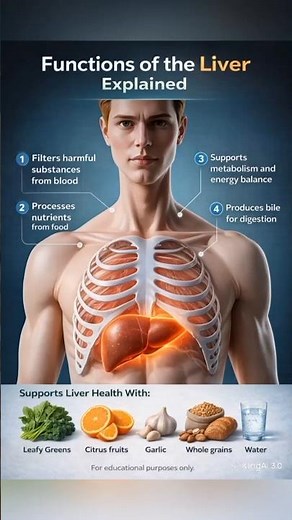 What the liver does in your body you should know