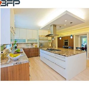 [Hot Item] European Style Wood Kitchen Fuiniture Lacquer Modular Kitchen Cabinets