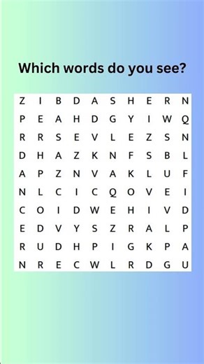 236. Can You Find All The Hidden Words? #quiz #wordpuzzlegame #braingames #wordfinds #wordsearch