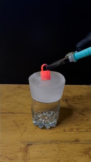 Ice 🧊 Vs Pad Lock 🔏 #satisfying #fyp #experiment