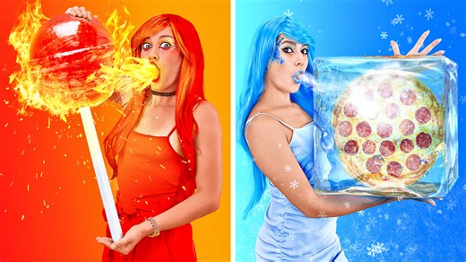 The Ultimate Hot and Cold Food Showdown: 123 GO! Challenge