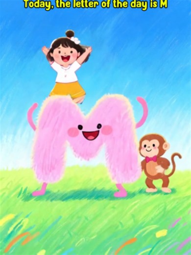 The Letter M Song 🐒🥭 | Easy Phonics and English for Kids Sing along and learn the letter M and its /m/ sound! Practice easy M words like monkey, Monday, milk, and mangoes with this fun, slowly paced English phonics song for kids and beginners. 🎵 #LetterMsong #EnglishForKids #SlowlyEnglish #LearEnglishWithJamie #EnglishForBeginer