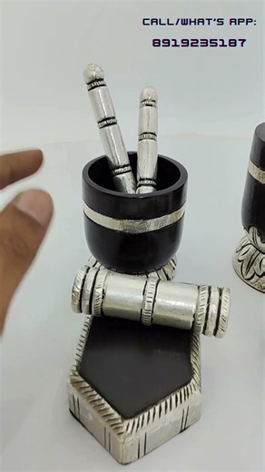 Silver rosewood articles in 92.5 silver | Silver kumkumset #shopping #wedding #viral