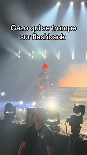 Gazo se trompe de parole sur Flashback