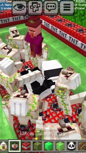 Minecraft 💥 Robot Army Blast! 😱 Biggest Explosion Ever #shorts