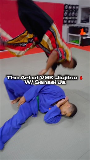 The Art Of VSK Jiujitsu w/ Sensei Ja 🩸 #viral #martialarts #explore
