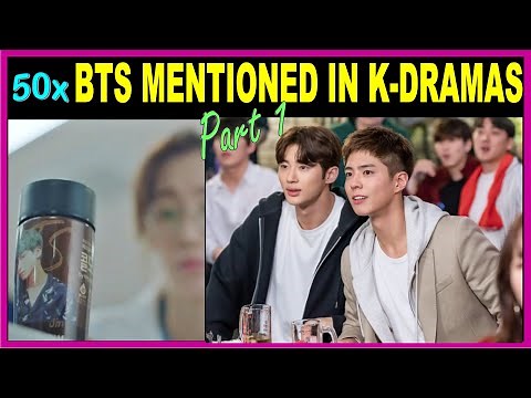 50 Times BTS GOT MENTIONED IN KOREAN DRAMAS| REVIEW & RECOMMENDATION #bts