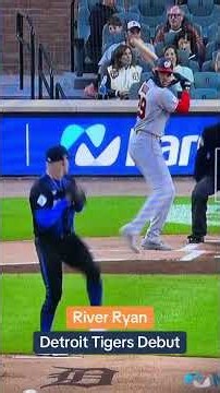 River Ryan Detroit Tigers Debut #mlb #baseball