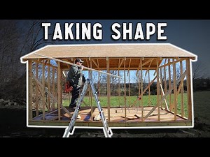 THAT'S MORE LIKE IT!! | Roof Sheathing, Rafter Tails & Fascia Boards - Workshop Build 05