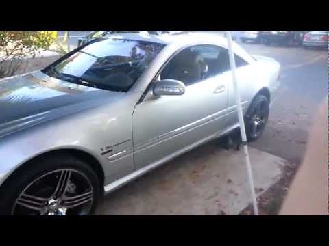 How to change fuel filter w215 cl55 Mercedes cl500 cl600