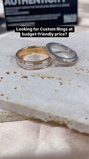 70 reactions | ❌ Custom Rings doesnt have to be expensive! Check out...