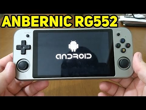 O MAIS PODEROSO DA ANBERNIC! RG552