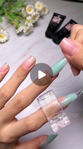 MOROVAN on Instagram: "💅I think this method of operation can also make perfect nails at home 🛍️Poly gel tutorial for beginners. Don't forget to apply a base coat on your natural nail first for better adherence. Use of the product Solid Extension Nail: BZ002 Nail gel: GL25-1 Dual Forms Full Cover: DLZ015-J005 Top Coat and Base Coat: BS15 Nail Prep Dehydrate and Acid-Free Primer UV lamp: DZD0017 🛒Those who like this product can go to my homepage profile link to purchase #na