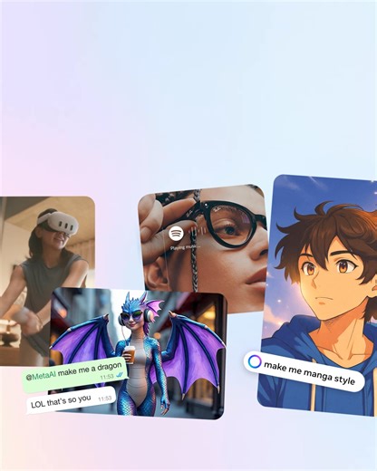 Meta AI is built into all our apps and new tech. Meta leads the way on social and more. | Meta