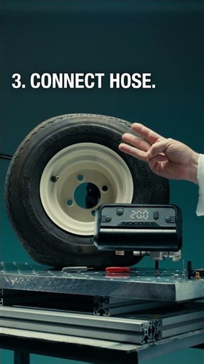 The AL5 portable air compressor is so easy to use!