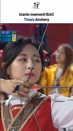 Iconic moment ISAC Tzuyu archery