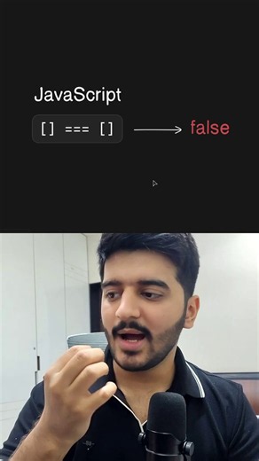 Why [] === [] is False in JavaScript