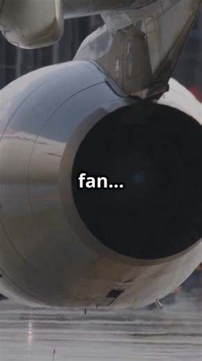 The Boeing 777’s GE90 engine is enormous. The fan alone is about 3.4 metres wide — big enough for a person to stand inside. And a single engine can produce up to 115,000 pounds of thrust. That’s the power moving a 300-ton aircraft into the sky. #facts #GE90 #Boeing777 #AircraftEngines #AviationEngineering