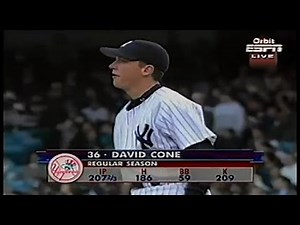 1998 ALCS game 2 Espn International Gary Thorne Cleveland Indians at New York Yankees