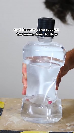 302K views · 1.4K reactions | Can you figure out how the reverse diver works? #science #fun #learning #sciencefacts #experiment #reels | The Action Lab | Facebook