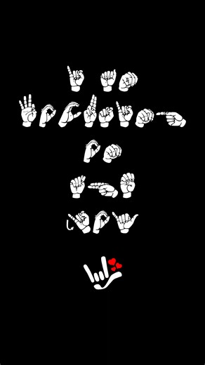 ❤️ What is the message? --- Defend against your crazy neighbor's bad vibes. Get our paperback Not Today Satan books. Decipher and write your answers in the book! https://ablelingo.com/amz/paperback-not-today-satan | Able Lingo ASL - American Sign Language