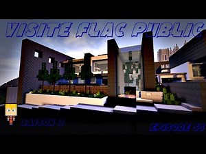 Minecraft : visite du FLAC Public serveur [ep 55]