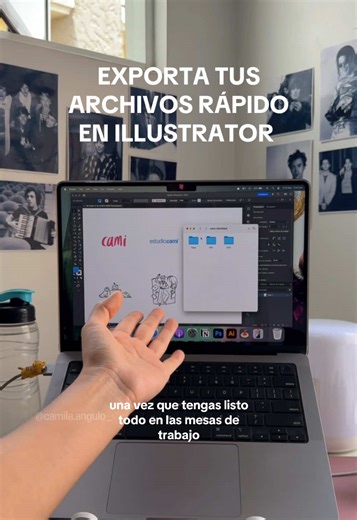 Un tío para exportar tus proyectos más rápido en Illustrator 🙌🏻✨ #illustratortips #illustratortutorial #designtips #diseñografico #design