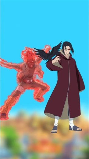 might guy vs itachi[who is stronger]