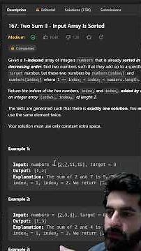 TWO SUM USING POINTER