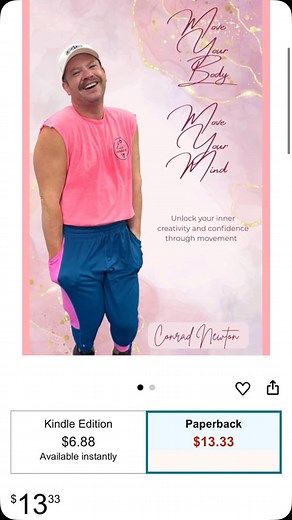 The book is LIVE! 🎉 I poured my heart into this one. Move Your Body, Move Your Mind is now available on Amazon! My dream? To sell 40 copies for my 40th birthday. But honestly, if I only sell one — I’m still proud. Because I did the thing. I followed through. This book is for anyone looking to reset, get unstuck, and reconnect with themselves — one small move at a time. 💫 🛒 Grab your copy here: The book is LIVE! 🎉 I poured my heart into this one. Move Your Body, Move Your Mind is now availabl