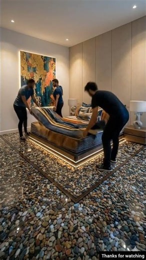 Luxury Glowstone Bedroom Transformation #trending#shorts #viral #ai #king