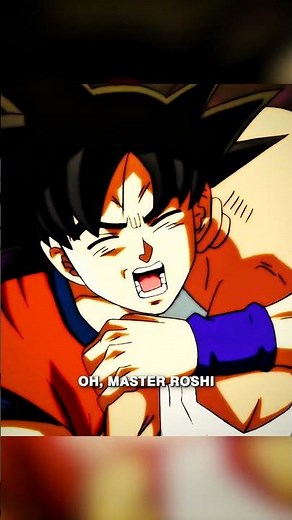 Goku crying for the first time..🥹#dbs #dragonballsuper