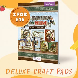 'Stack up' on your stash this week and check out this incredible offer on our Deluxe Craft Pads! 😄 Containing everything you need for the perfect card makes & great for any beginner crafter! 😁 NOW 2 for £16! 👉 http://tinyurl.com/yc4hjb7s | Hunkydory Crafts