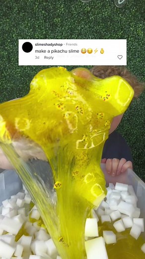 Make Pikachu Slime: Fun DIY Tutorial | TikTok