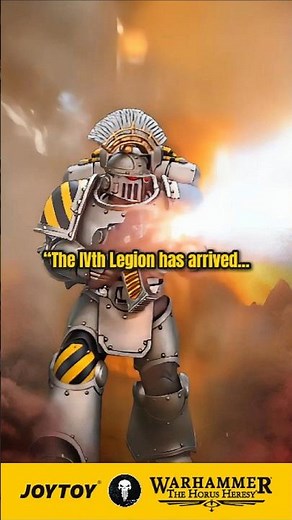 JOYTOY Warhammer Horus Heresy - Perturabo’s 4th Legion Iron Warriors MK3 Power Armor Tactical Squad