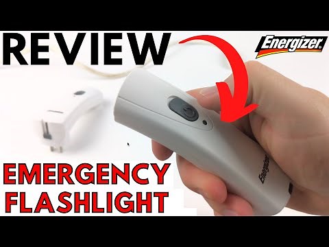 Energizer Weatheready Rechargeable LED Flashlight - Emergency Flashlight Test