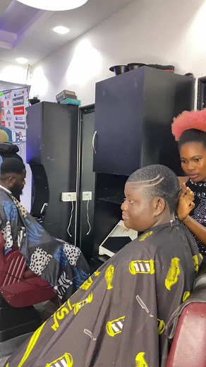 Creative Haircuts at a Modern Barbershop