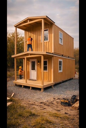 He had nothing... until this happened. 🏠😭 #Kindness"