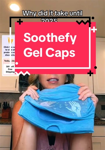 Cooling Compression Caps for Instant Stress Relief