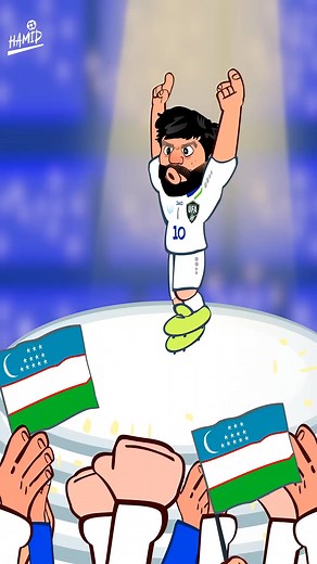 1_The first day of the World Cup qualifiers in Asia. 🧐 | Cartoon Football