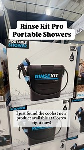 Costco’s RinseKit Pro is a game changer for road trips and beach days! This 3.5 gallon pressurized rinse system is perfect for muddy adventures, sandy feet, or a quick pet clean-up wherever you are! Here’s why we love it: • 🚿 3.5 gallon tank for multiple rinses • 💨 Continuous 50 PSI spray • 🔋 Long-lasting battery • 🌡️ Works with hot or cold water • 🧵 6 ft long hose • 🛡️ Durable shell handle • 🚗 Includes 12V outlet plug Great for beach days, camping, tailgating, or rinsing off after a hike