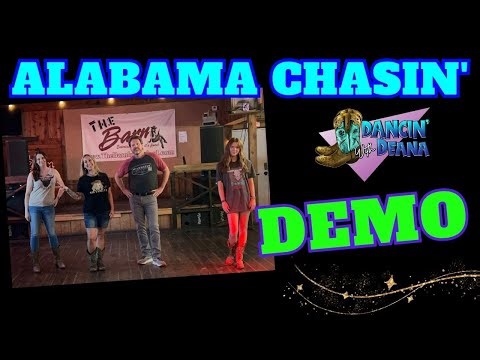 ALA-DAMN-BAMA 🚗🗺️ (alabama chasin’) Line Dance Demo w/ Music