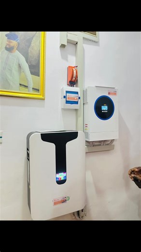 6kva high voltage inverter(battery less function ). 5kw lithium battery(5 years warranty ) , 6pc of 650w jinko panel. #jinko #solarinibadan #solarinakure
