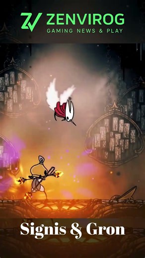 Epic Signis & Gron Fight – Hollow Knight: Silksong
