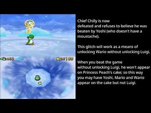 Yoshi in Chief Chilly Challenge (Super Mario 64 DS)