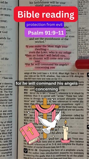 God Sends Angels to Protect You | Psalm 91:9-11 🛡️✨